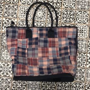 JCrew Madras Tote